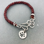 Touch of Love Leather Bracelet